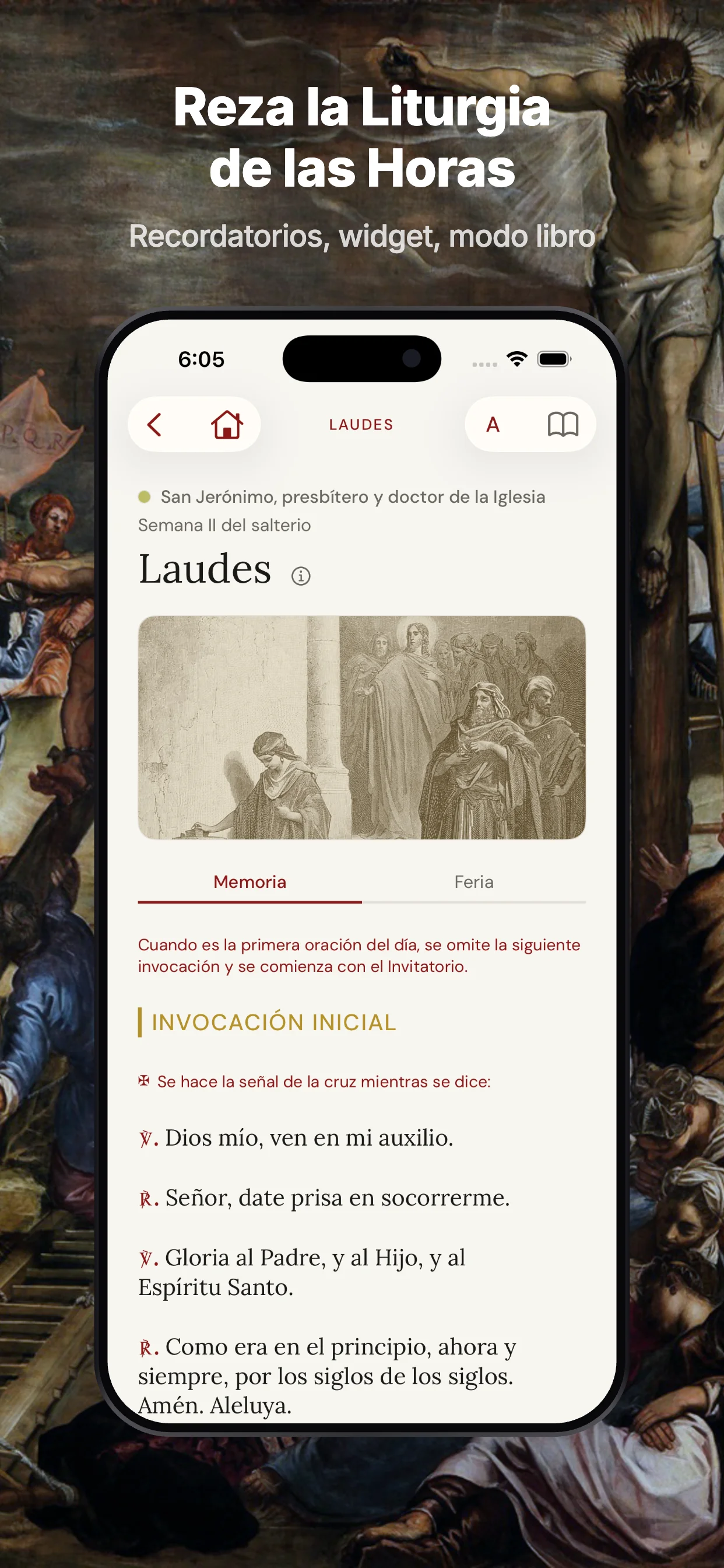 Reza la Liturgia de las Horas